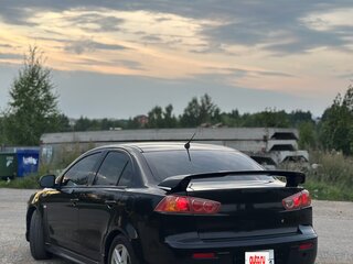 2008 Mitsubishi Lancer X, чёрный, 550000 рублей, вид 4