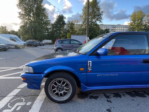 1988 Toyota Corolla GTi VI (E90), синий, 600000 рублей - вид 8