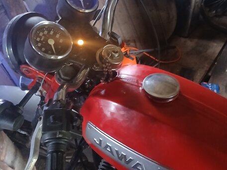 1983 Jawa 350/634, красный, 125000 рублей, вид 3