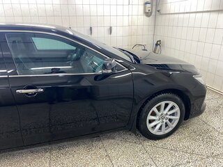 2015 Toyota Camry VII (XV50) Рестайлинг, чёрный, 1950000 рублей, вид 2