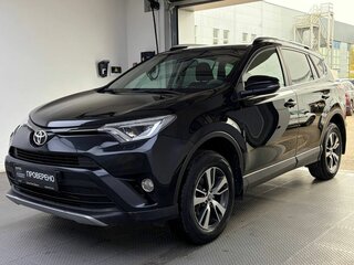 2017 Toyota RAV4 IV (XA40) Рестайлинг, чёрный, 1899000 рублей, вид 1