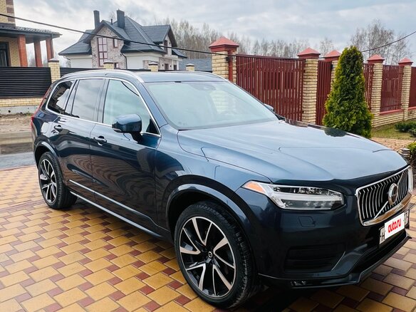 2020 Volvo XC90 II Рестайлинг 1, синий, 4750000 рублей - вид 4