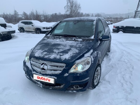 2008 Mercedes-Benz B-Класс 170 I (W245) Рестайлинг, синий, 660000 рублей - вид 2