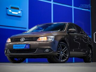2013 Volkswagen Jetta VI, коричневый, 1250000 рублей, вид 1