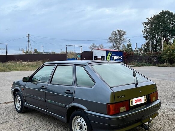 2013 Lada (ВАЗ) 2114, серебристый, 189000 рублей - вид 4