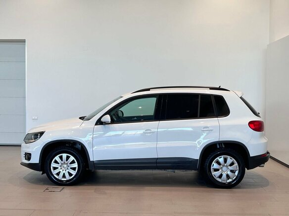 2014 Volkswagen Tiguan I Рестайлинг, белый, 1220000 рублей - вид 7
