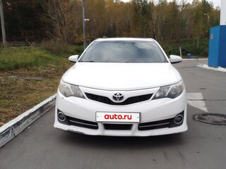 2012 Toyota Camry US Market VII (XV50), белый, 750000 рублей, вид 2