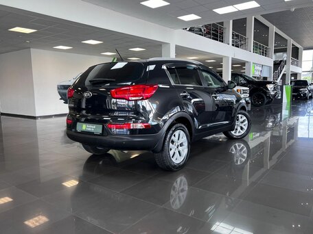 2014 Kia Sportage III Рестайлинг, чёрный, 1325000 рублей, вид 2