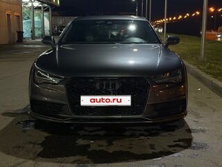 2015 Audi A7 I (4G) Рестайлинг, серый, 2930000 рублей, вид 5