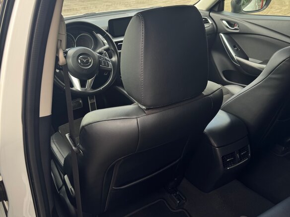 2015 Mazda 6 III (GJ) Рестайлинг, белый, 2050000 рублей - вид 14