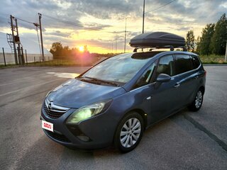 2013 Opel Zafira C, голубой, 1170000 рублей, вид 1