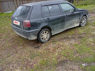 1995 Volkswagen Golf III, чёрный, 125000 рублей, вид 4