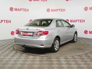 2013 Toyota Corolla X (E140, E150) Рестайлинг, серебристый, 1119000 рублей, вид 5