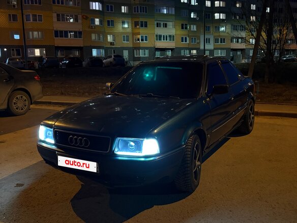 1991 Audi 80 V (B4), зелёный, 310000 рублей - вид 7