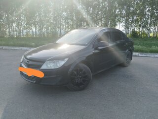 2007 Opel Astra H Рестайлинг, чёрный, 360000 рублей, вид 2