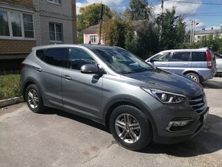 2017 Hyundai Santa Fe III Рестайлинг, серый, 2400000 рублей, вид 3