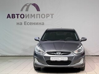 2014 Hyundai Solaris I, серый, 610000 рублей, вид 2