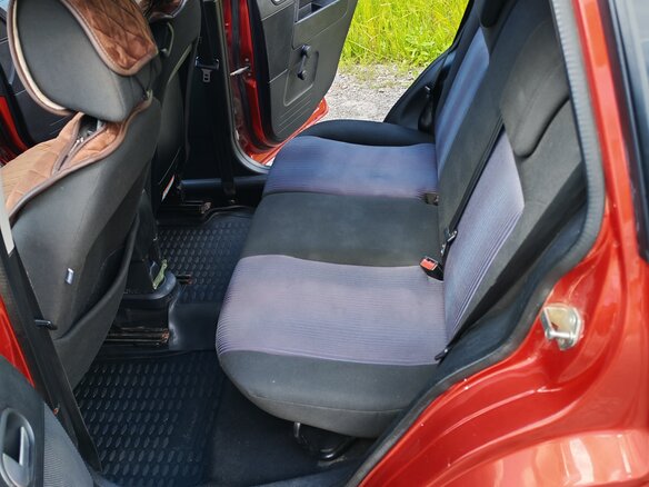 2008 Ford Fusion I Рестайлинг, красный, 380000 рублей - вид 7