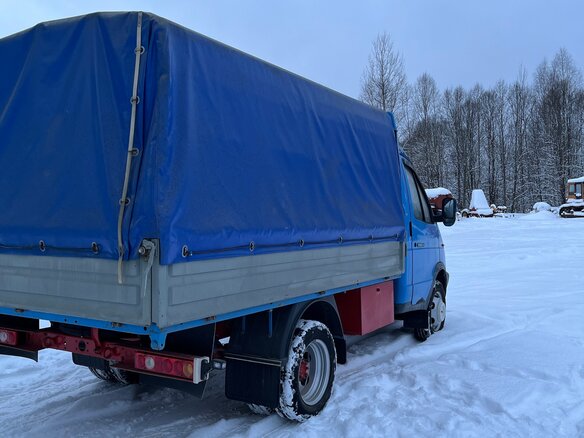 2002 ГАЗ ГАЗель (3302), синий, 570000 рублей - вид 6