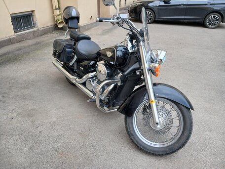 2006 Honda Shadow 750, чёрный, 620000 рублей, вид 4
