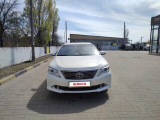 2014 Toyota Camry VII (XV50), белый, 1530000 рублей, вид 2