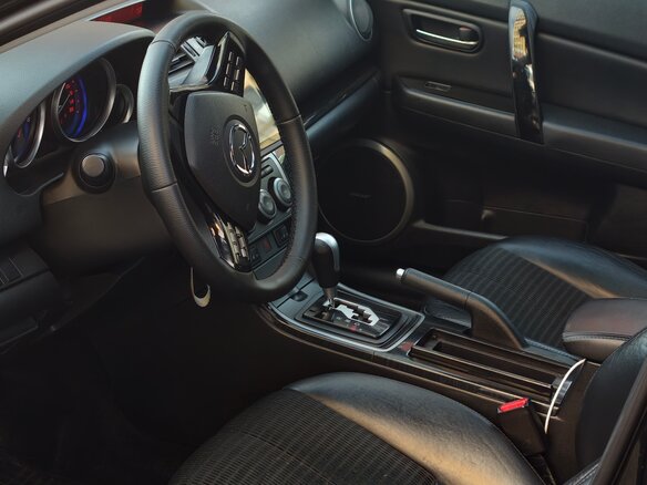 2008 Mazda 6 II (GH), чёрный, 799999 рублей - вид 8