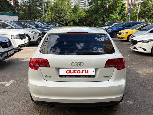 2012 Audi A3 II (8P) Рестайлинг 2, белый, 800000 рублей - вид 5