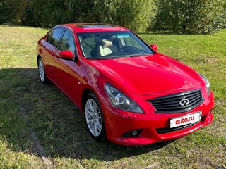 2010 Infiniti G25 IV, красный, 1700000 рублей, вид 4