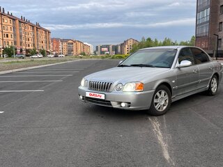 2004 Kia Magentis I Рестайлинг, серебристый, 420000 рублей, вид 1