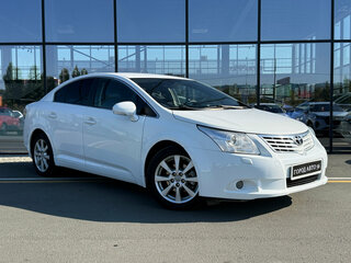 2009 Toyota Avensis III, белый, 890000 рублей, вид 2