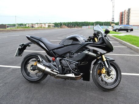 2012 Honda CBR 600F, чёрный, 700000 рублей, вид 1