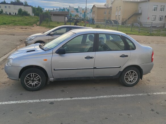 2008 Lada (ВАЗ) Kalina I, серебристый - вид 6