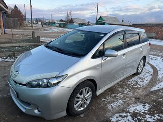 2009 Toyota Wish II, серебристый, 1250000 рублей, вид 4
