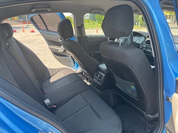 2017 BMW 1 серии 118i II (F20/F21) Рестайлинг, синий, 1725000 рублей - вид 7