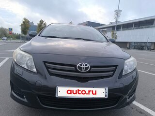 2008 Toyota Corolla X (E140, E150), чёрный, 950000 рублей, вид 3