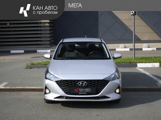 2021 Hyundai Solaris II Рестайлинг, серый, 1650000 рублей, вид 3