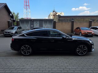 2020 Audi A5 Sportback 40 TDI II (F5) Рестайлинг, чёрный, 3800000 рублей, вид 3
