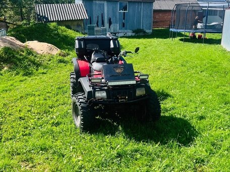 2004 Arctic Cat 500 Series, красный, 349000 рублей, вид 1