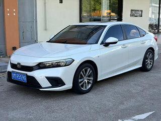 2021 Honda Civic XI, белый, 1510007 рублей, вид 2