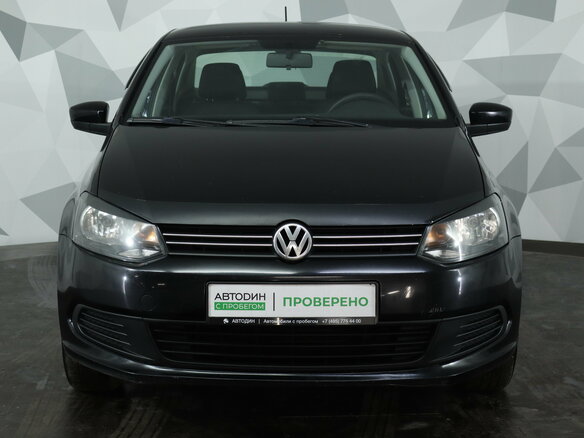 2014 Volkswagen Polo V, чёрный, 689000 рублей - вид 1