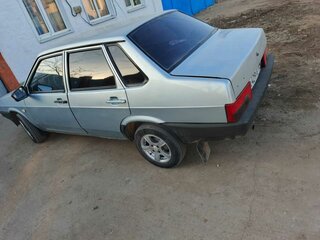 2002 Lada (ВАЗ) 21099, голубой, 120000 рублей, вид 3