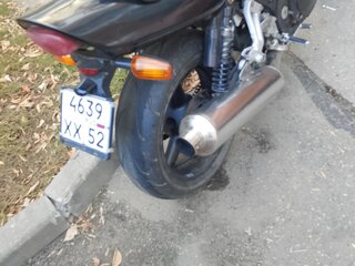 1997 Suzuki GSX 400 Inazuma, чёрный, 185000 рублей, вид 5