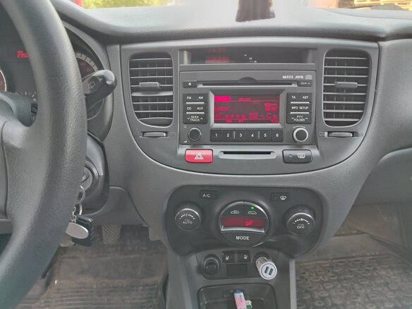 2010 Kia Rio II Рестайлинг, синий, 370000 рублей - вид 9