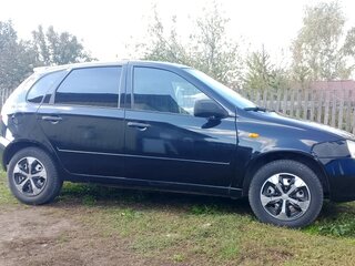 2012 Lada (ВАЗ) Kalina I, чёрный, 197000 рублей, вид 1