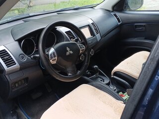 2011 Mitsubishi Outlander II Рестайлинг, синий, 1049000 рублей, вид 5