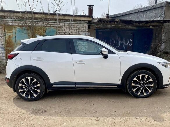 2018 Mazda CX-3 I, белый, 1283000 рублей - вид 5