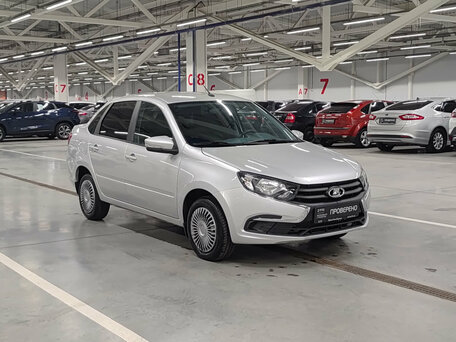 2024 Lada (ВАЗ) Granta I Рестайлинг, серый, 695000 рублей, вид 3