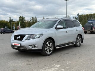 2014 Nissan Pathfinder IV, серебристый, 1690000 рублей, вид 1