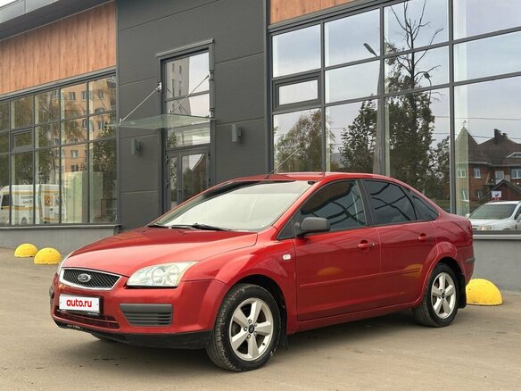 2006 Ford Focus II, красный, 399000 рублей
