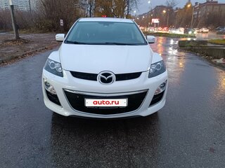 2010 Mazda CX-7 I Рестайлинг, белый, 895000 рублей, вид 4
